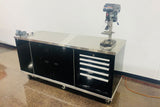 PIT BOX CART WORK BENCH WITH DRILL PRESS AND VISE