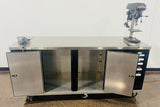 PIT BOX CART WORK BENCH WITH DRILL PRESS AND VISE