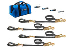 ULTRA PACK DIRECT HOOK RATCHET STRAP WITH AXLE STRAPS 511216